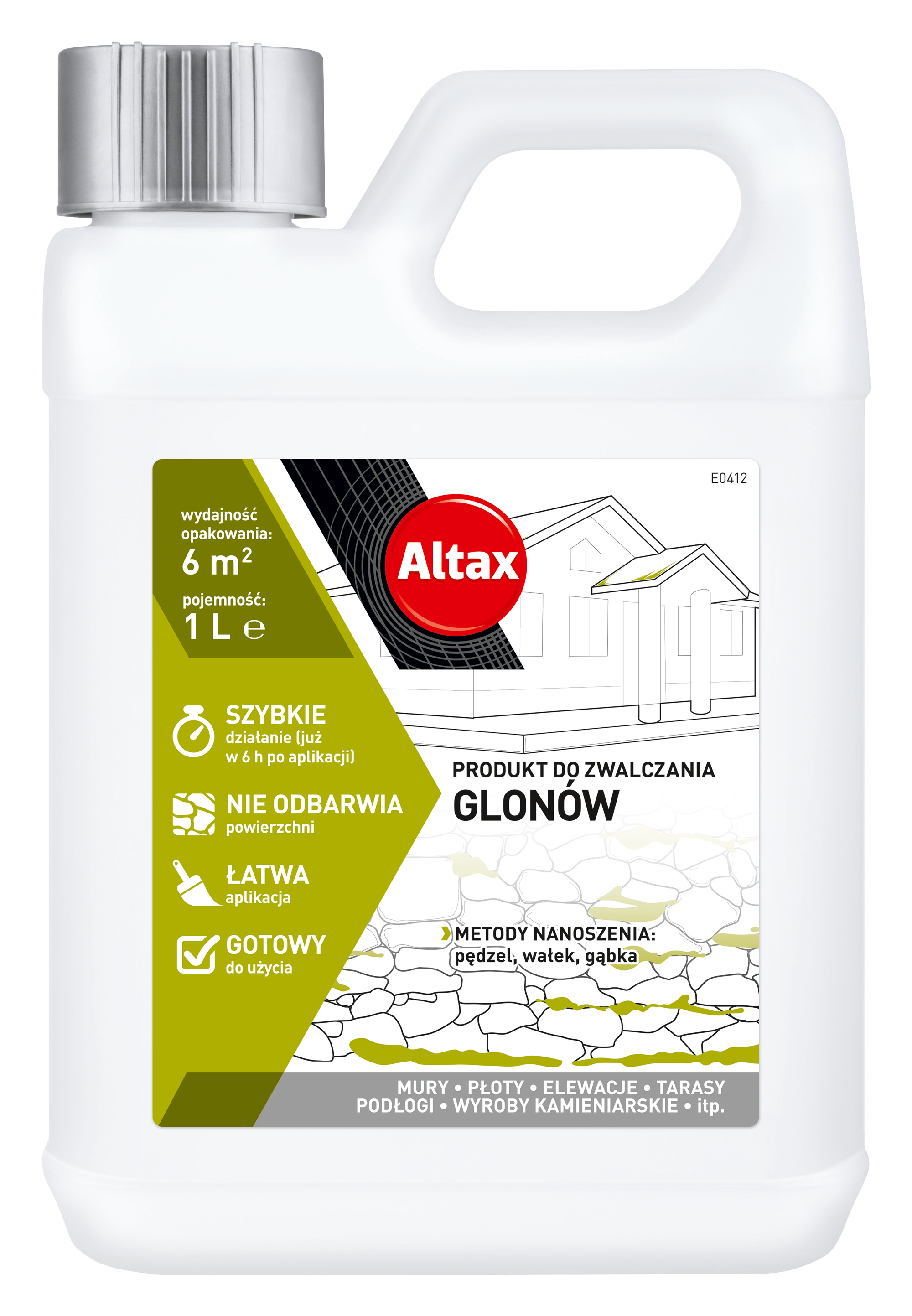 Produkt do zwalczania glonów
