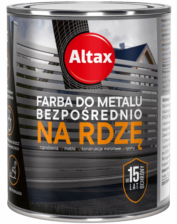 Farby do metalu